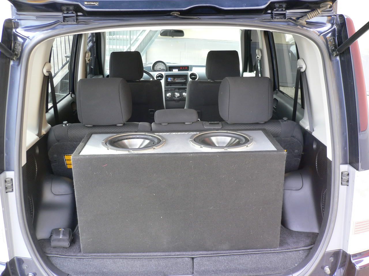 show me your subwoofers Scion xB Forum